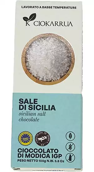 Modica Chocolate Sicilian Salt, Ciokarrua