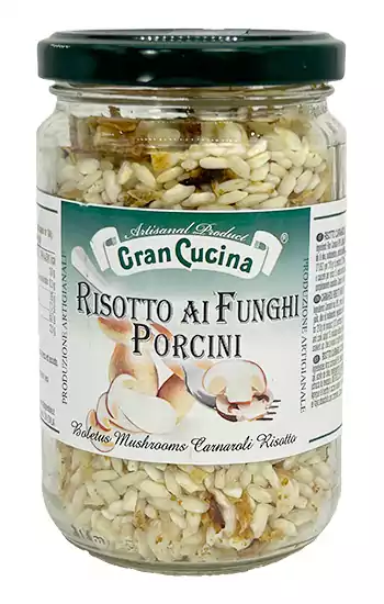 Porcini Mushrooms Risotto, Gran Cucina