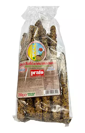 Seeded Wholegrain Filoncini Breadsticks, Prato