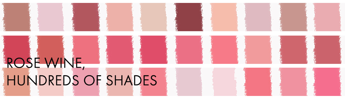 Rose’ wines, hundreds of shades 